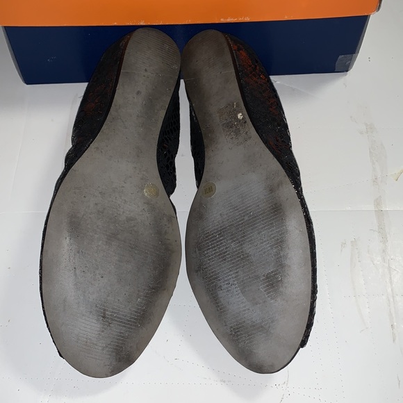 Arturo Chiang Peep Toe Flats - Picture 7 of 9